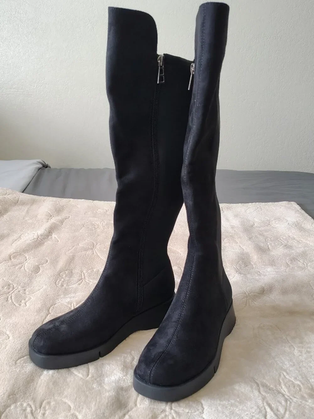 Aerosoles Womens Flavia Flat Heel Dress Boots Size 7.5